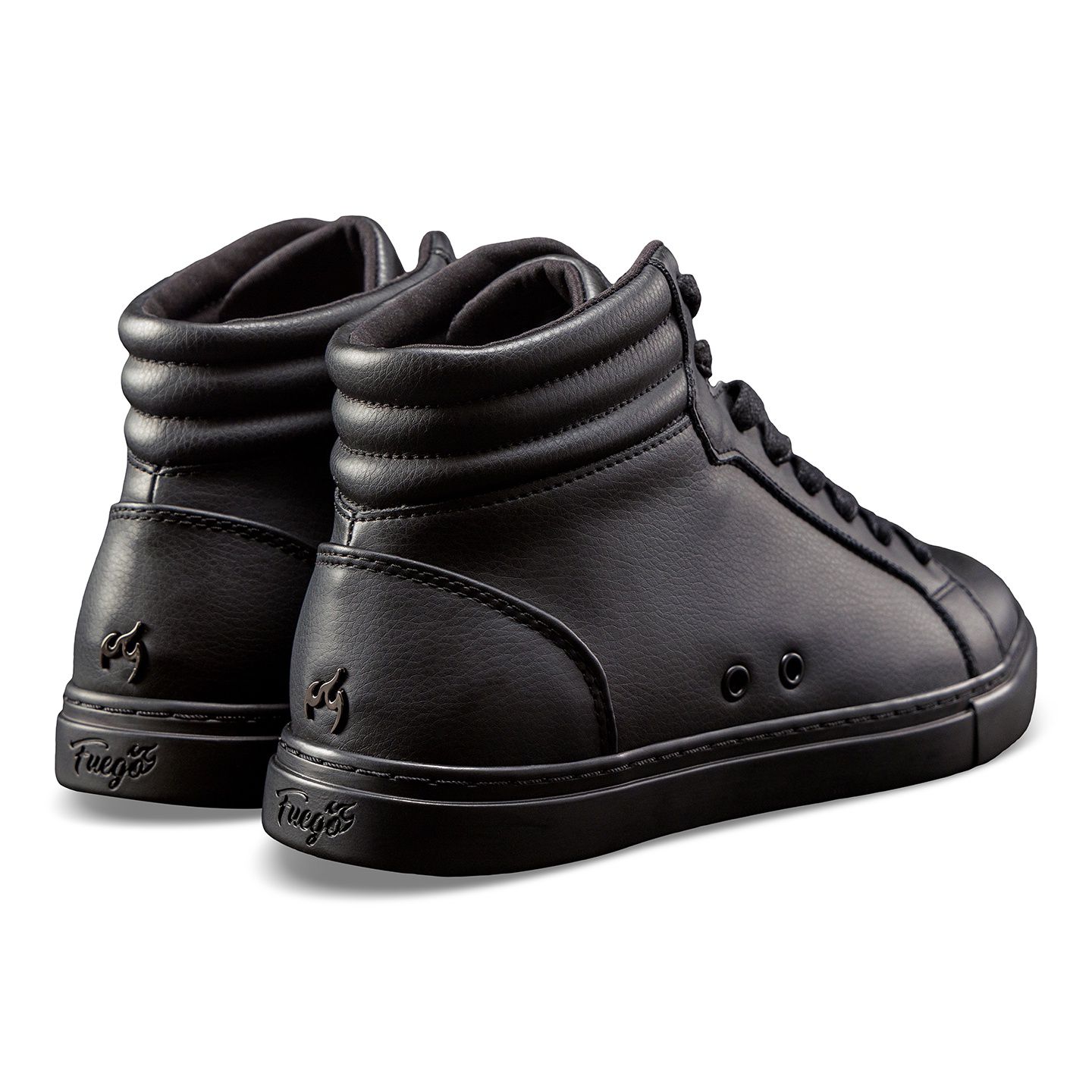 Женские кроссовки Fuego All-black High-top, цвет: Чёрный — фото 4