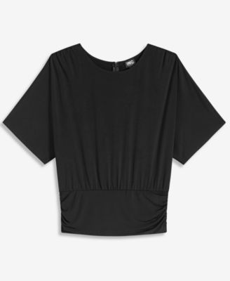 Women's Banded-Hem Crewneck Top, Macy's Exclusive