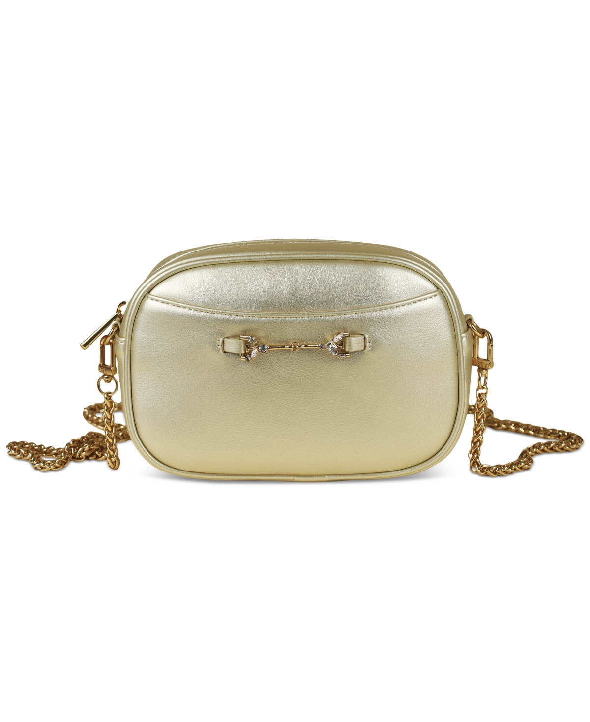 Sam Edelman Holiday Lora Back Pocket Crossbody Bag In Gold