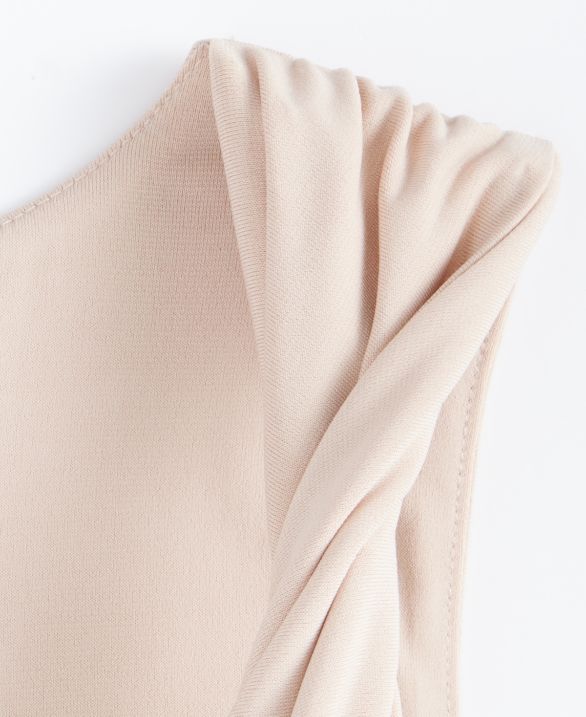 Inc International Concepts Women's Ruched Sleeveless Twist Top, Macy's Exclusive In Neutral