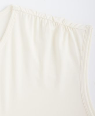 Women's Ruched-Shoulder Cap-Sleeve Top, Macy's Exclusive