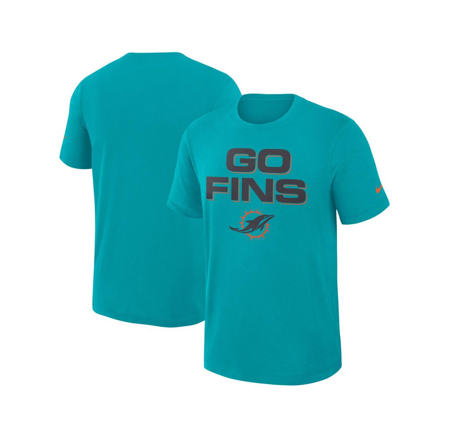 Men's Turbo green Miami Dolphins 2025 Rivalries Collection Slub Dri-FIT T-Shirt
