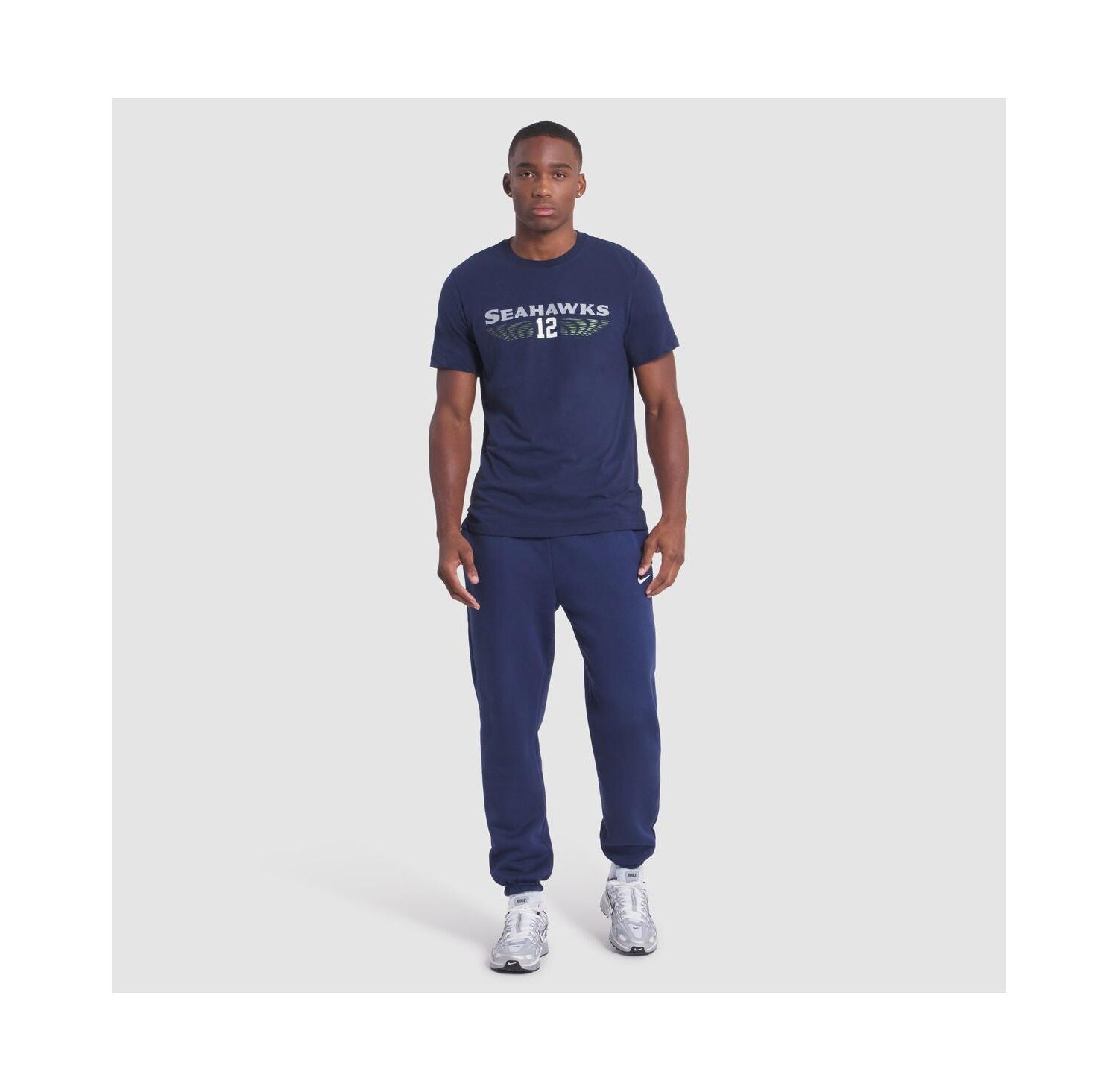 Men's College Navy Seattle Seahawks 2025 Rivalries Collection Slub Dri-FIT T-Shirt