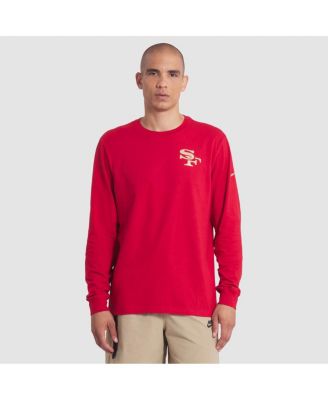 Nike - Men's Scarlet San Francisco 49ers 2025 Rivalries Collection Essential Long Sleeve T-Shirt