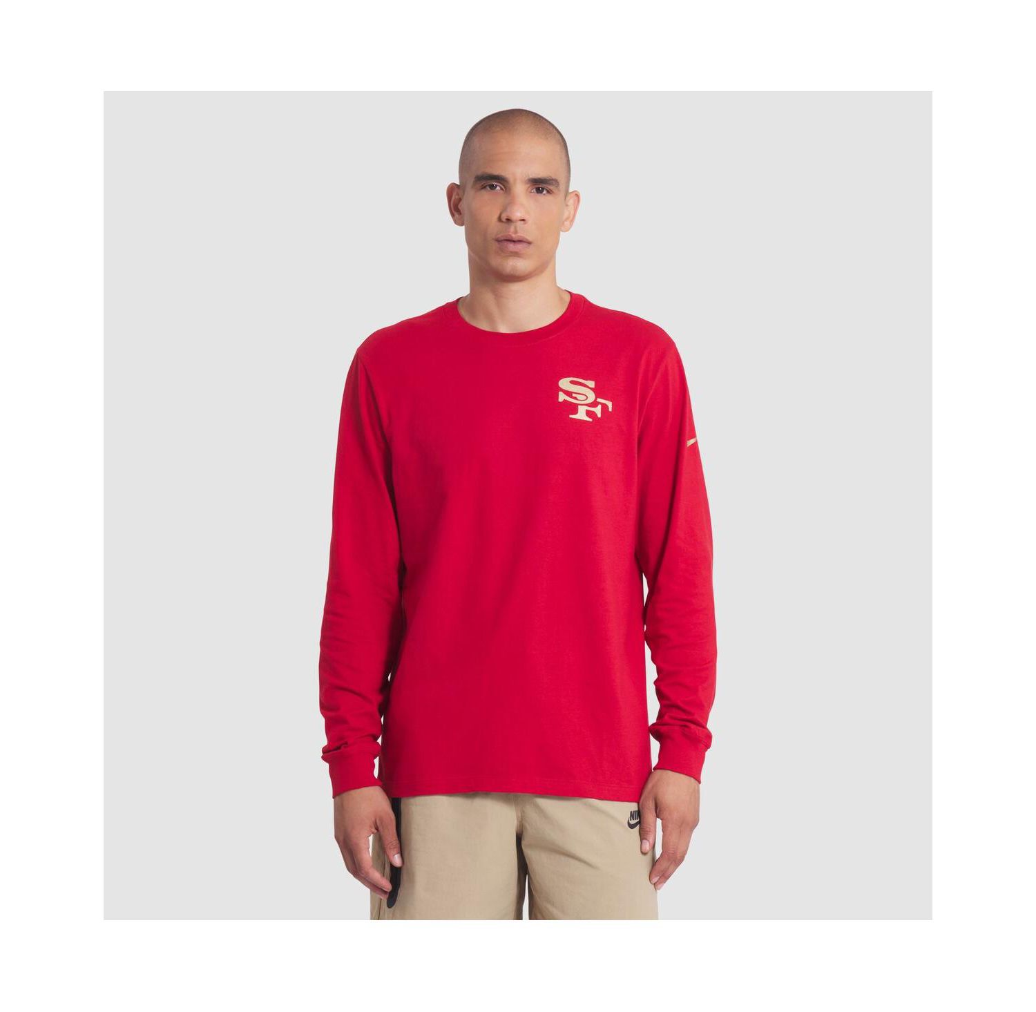 Men's Scarlet San Francisco 49ers 2025 Rivalries Collection Essential Long Sleeve T-Shirt