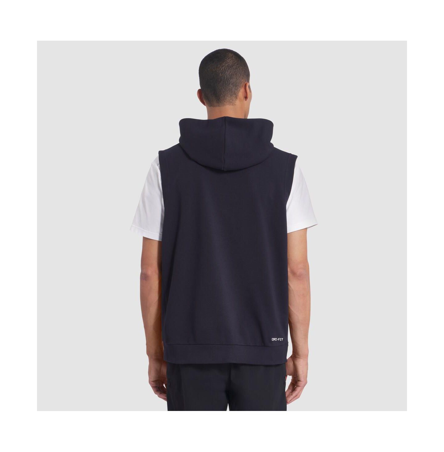 Мужское худи Nike Midnight Blue Los Angeles Rams 2025 Rivalries Collection Standard Issue Sideline Dri-FIT Sleeveless — фото 2
