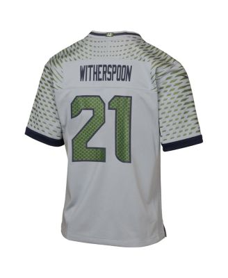 Big Boys and Girls DeVon Witherspoon Wolf Gray Seattle Seahawks 2025 Rivalries Collection Game Jersey