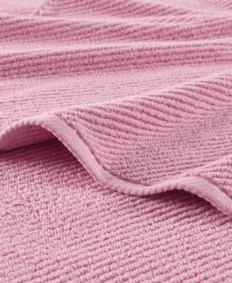 Diagonal Ribbed Cotton 6-Pc. Towel Set