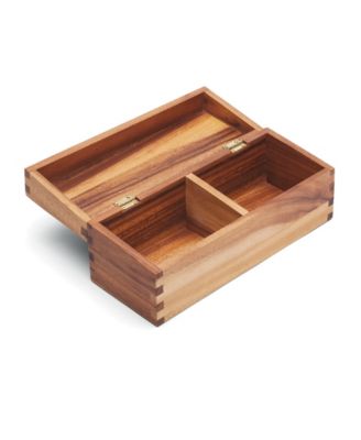 Acacia 11.5" Recipe Box
