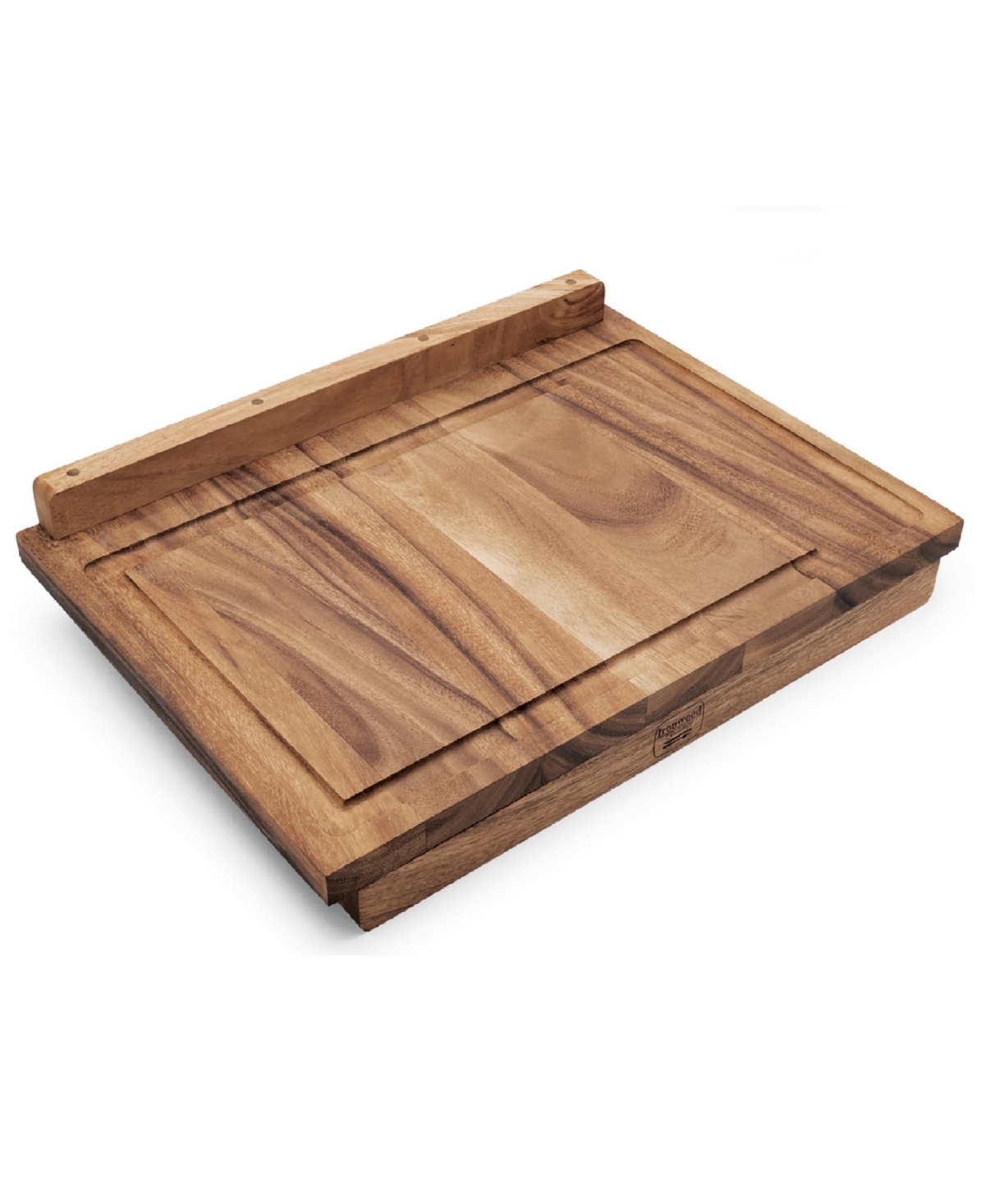 Ironwood Acacia Counter Top Board with Gravy Groove