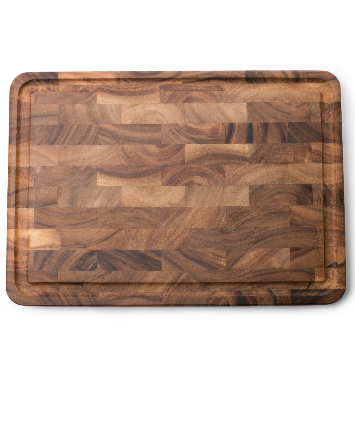 Ironwood Acacia Large Prep End Grain with Channel