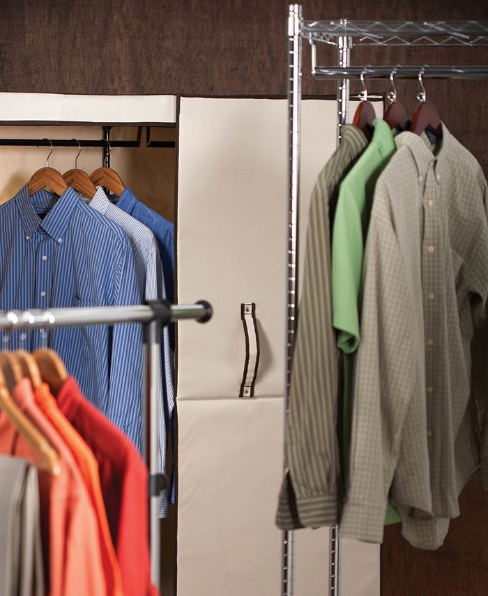 Honey Can Do Portable Wardrobe Storage Closet, 43" Wide Macy's