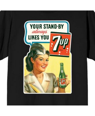 Men's Your Stand-By Always Likes You Black Short Sleeve Adult T-Shirt-3XL