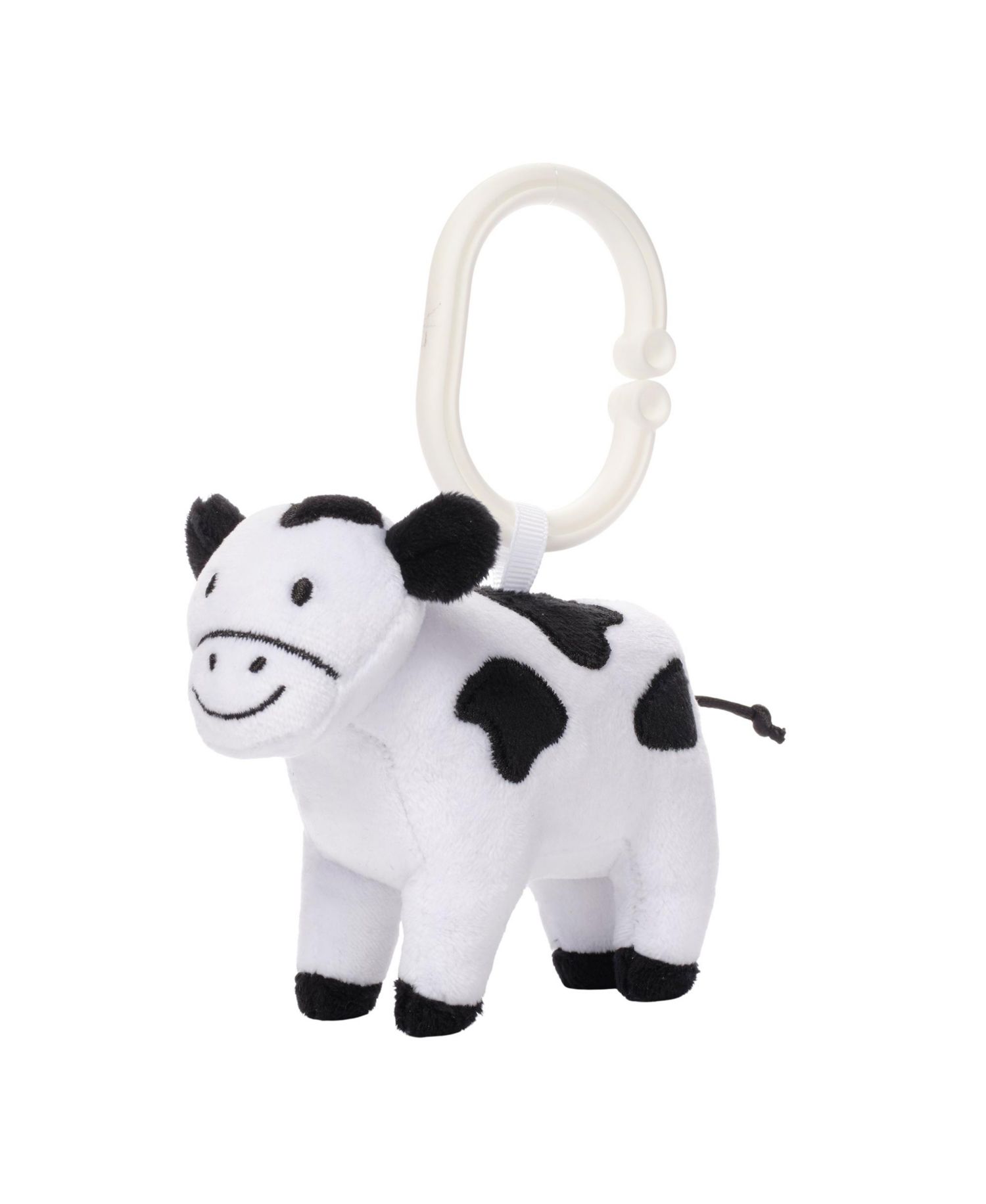 Lambs and Ivy Farm 3-Piece Infant/Baby Plush Toy Gift Set - Sheep, Cow, Chicken