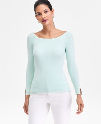 Women's Wide-Neck Sweater
