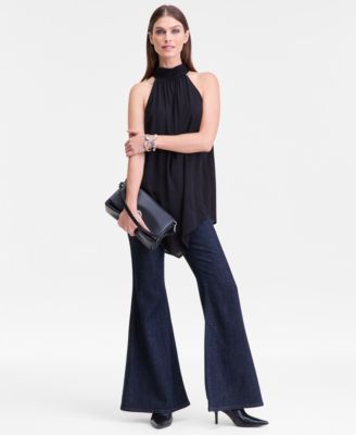 Women's Pointed Hem Halter Top, Macy's Exclusive