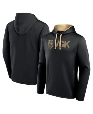 Logo Athletic - Men's Black Vegas Golden Knights Head Start Pullover Hoodie