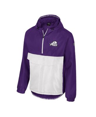 Men's Purple TCU Horned Frogs Reloaded Anorak Half-Zip Jacket