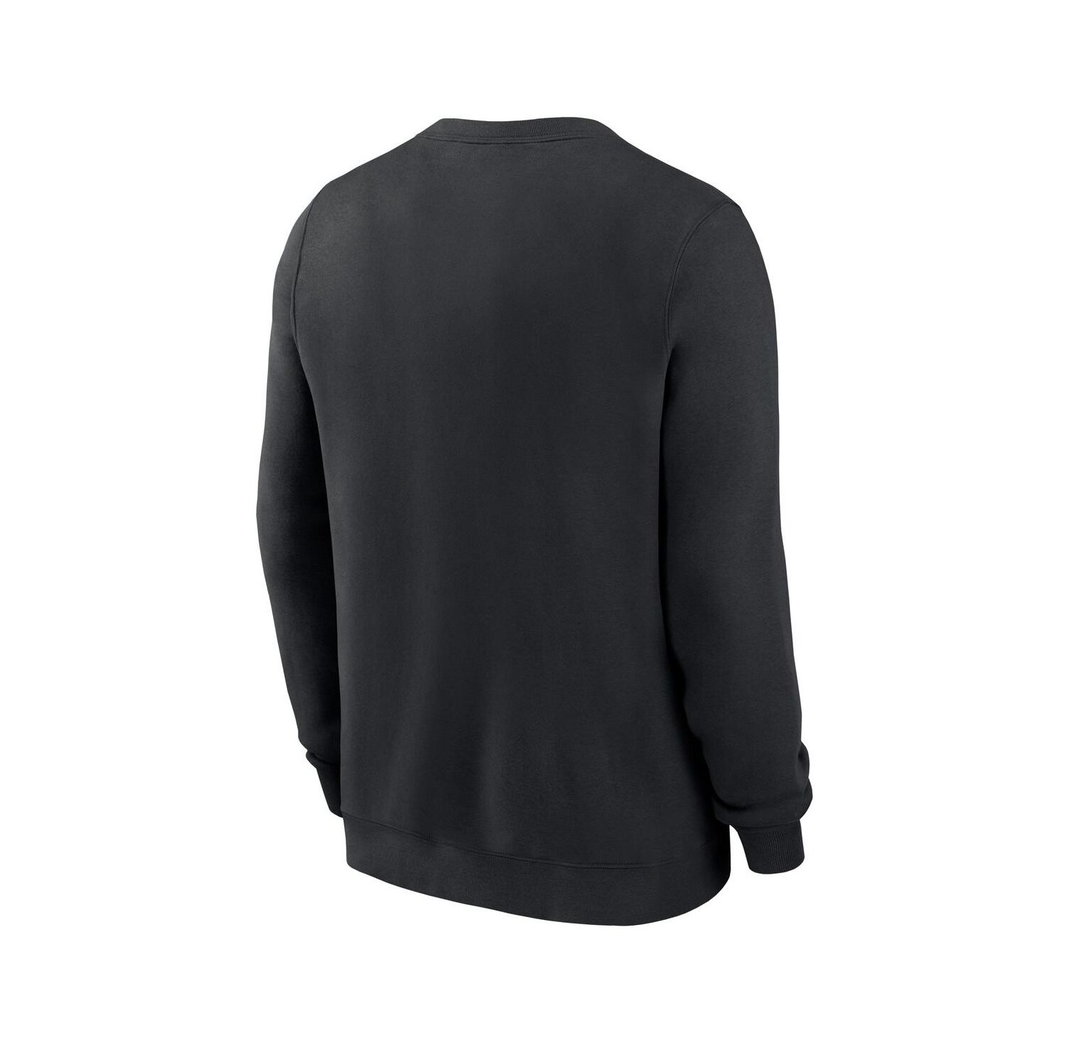 Men's Black New Orleans Saints Primetime Club Fleece Pullover Sweatshirt