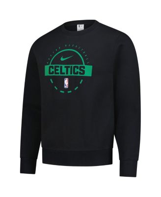 Men's Black Boston Celtics 2025/26 Authentic Practice Club Sweatshirt