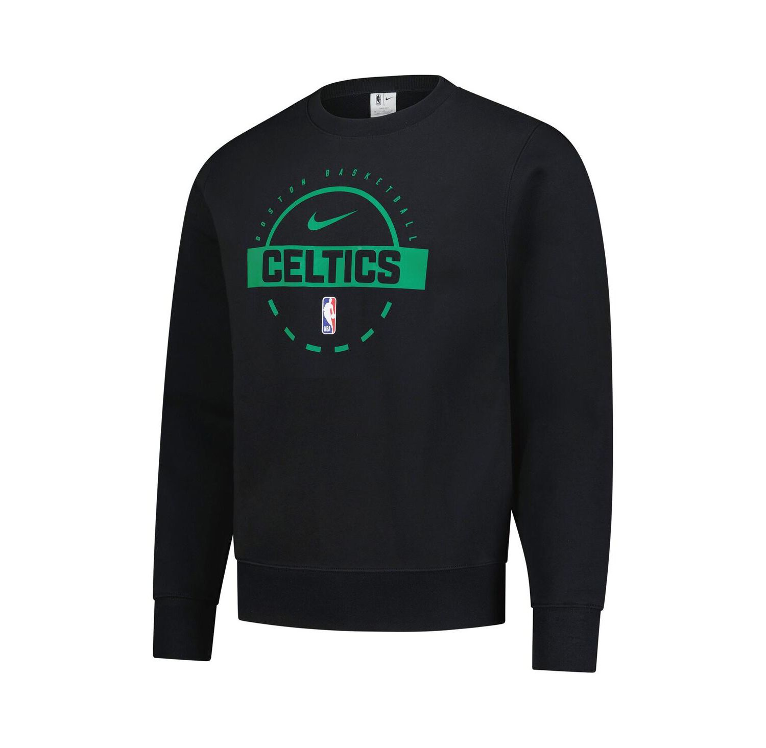 Men's Black Boston Celtics 2025/26 Authentic Practice Club Sweatshirt