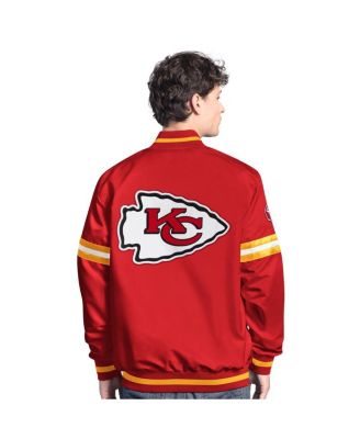 Men's Red Kansas City Chiefs Scout Full-Snap Varsity Jacket
