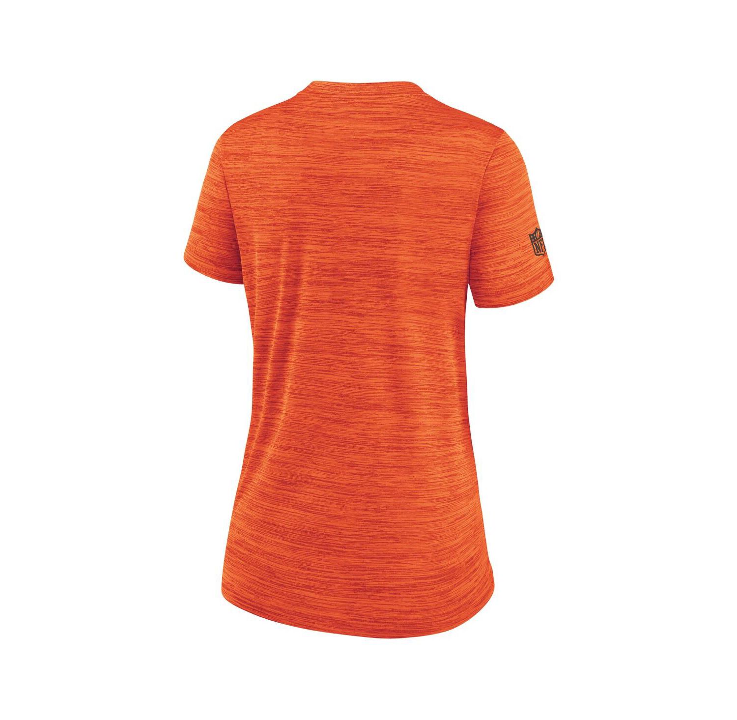 Women's Orange Cleveland Browns Sideline Velocity Dri-FIT T-Shirt