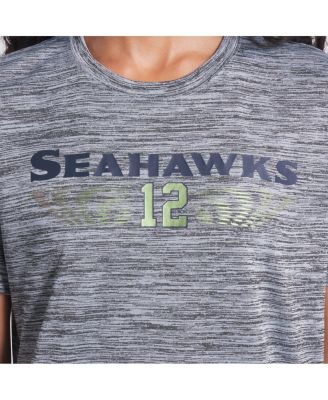 Women's Wolf Gray Seattle Seahawks 2025 Rivalries Collection Sideline Velocity Dri-FIT T-Shirt