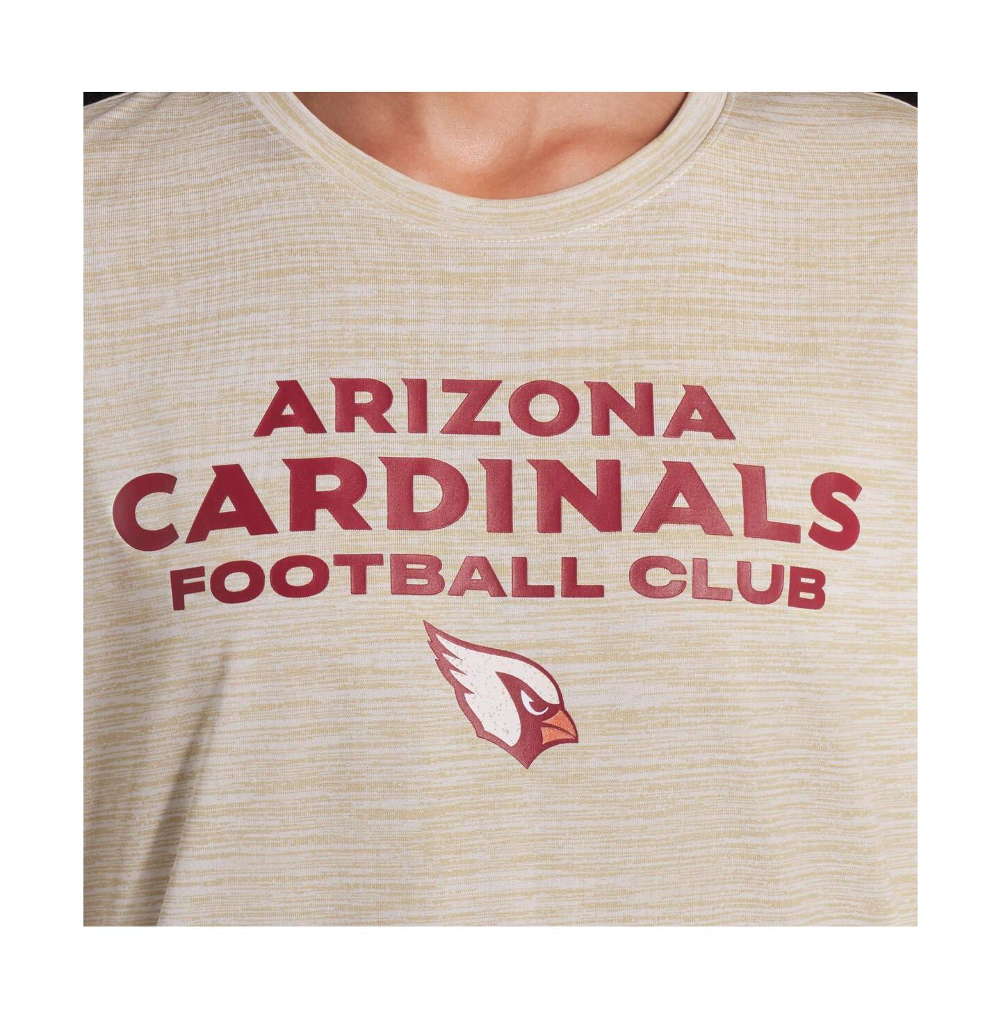 Женская футболка Nike Natural Arizona Cardinals 2025 Rivalries Collection Sideline Velocity Dri-FIT — фото 4