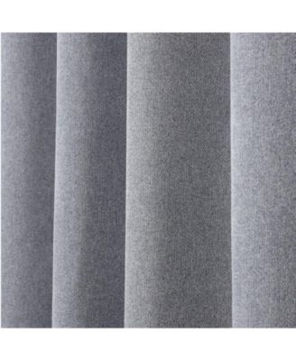 Nyan 100% Blackout Machine Washable Curtains, Set of 2 Panels, 52 X 96