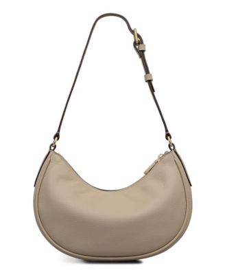 Heath Crescent Medium Zip Top Shoulder Bag