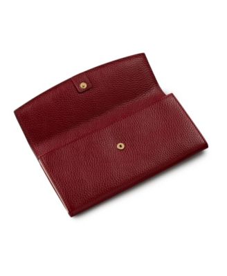 Liverpool Gardens Pebble Leather Flapover Wallet