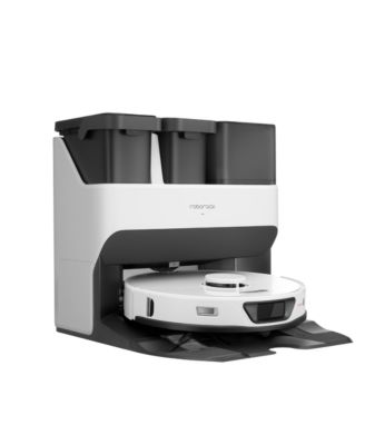 S7 Max Ultra Robot Vacuum White: Smart Mapping, Self-Emptying, Tangle-Free, Pet Hair, Multi-Surface, App Control