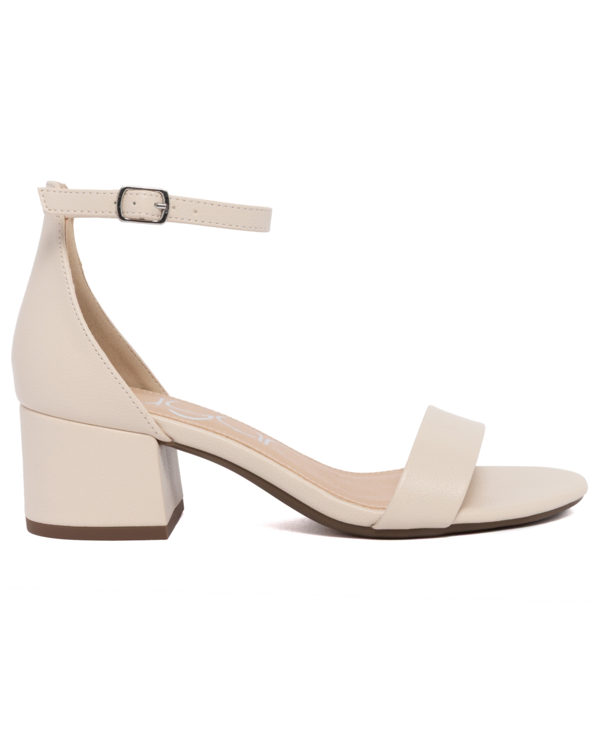 Sugar Women's Noelle 7 Low Dress Sandals In Nude