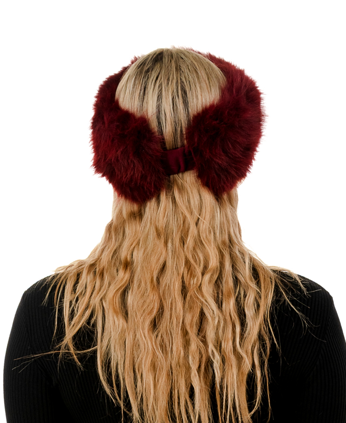 Marcus Adler Cold Weather Headband In Burgundy
