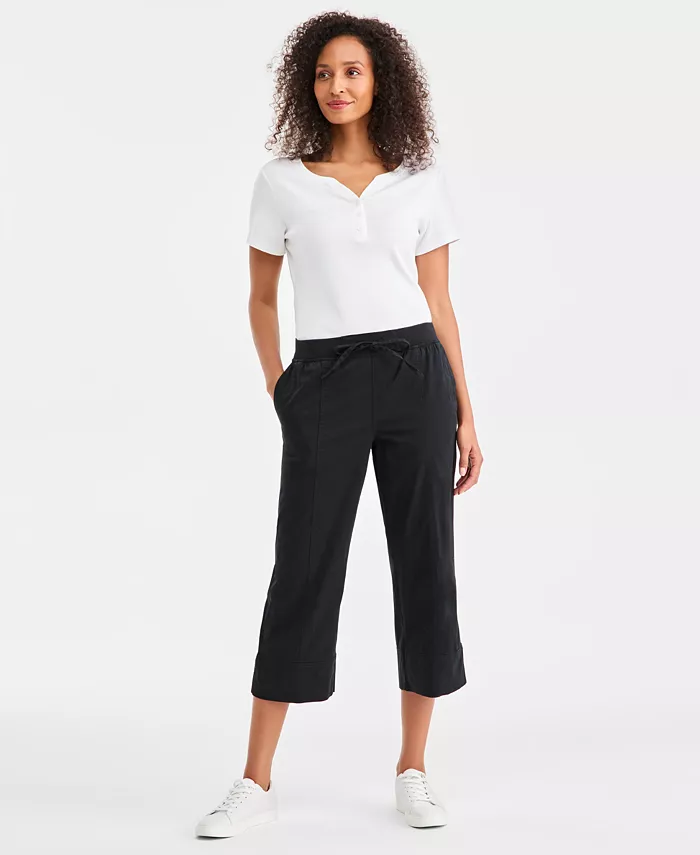 Women's Mid-Rise Pull-On Capri Pants - thumbnail 10