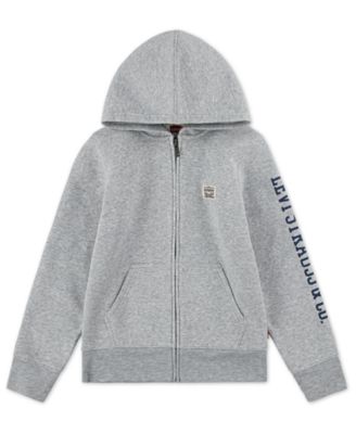 Levi's - Boys 8-20 Full Zip Hooded Sweatshirt