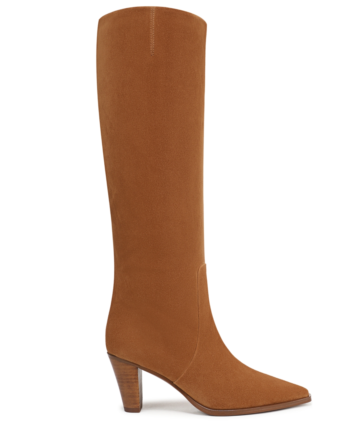 Franco Sarto Women's Jaycen Pointed Toe Zip Tall Boots In Brown
