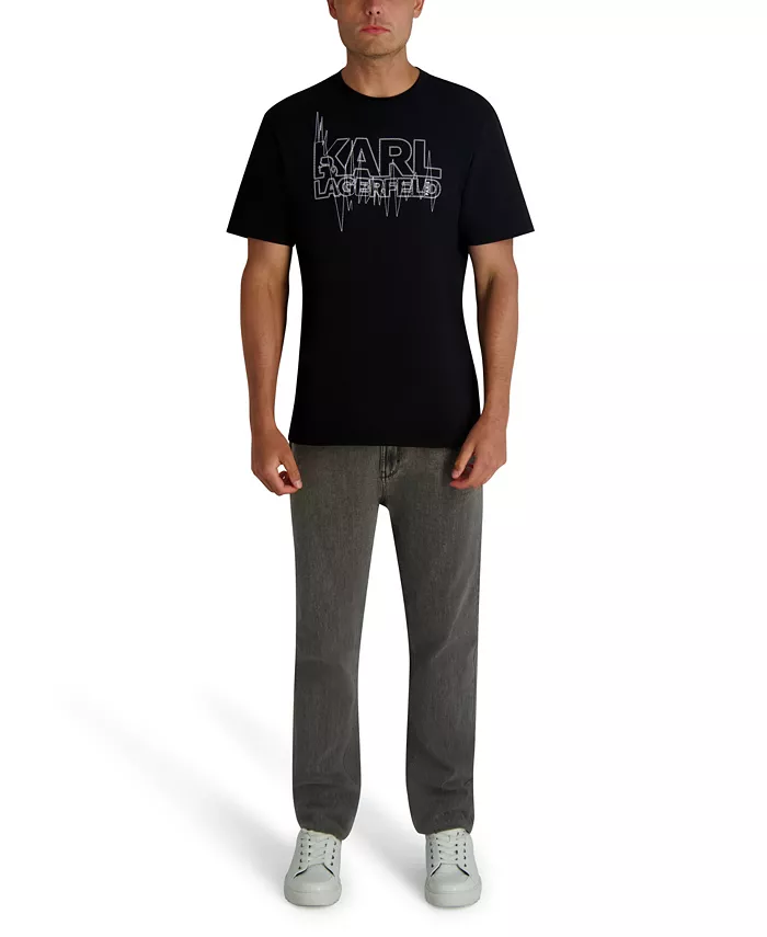 Men's All-Over Stitch T-Shirt - thumbnail 2