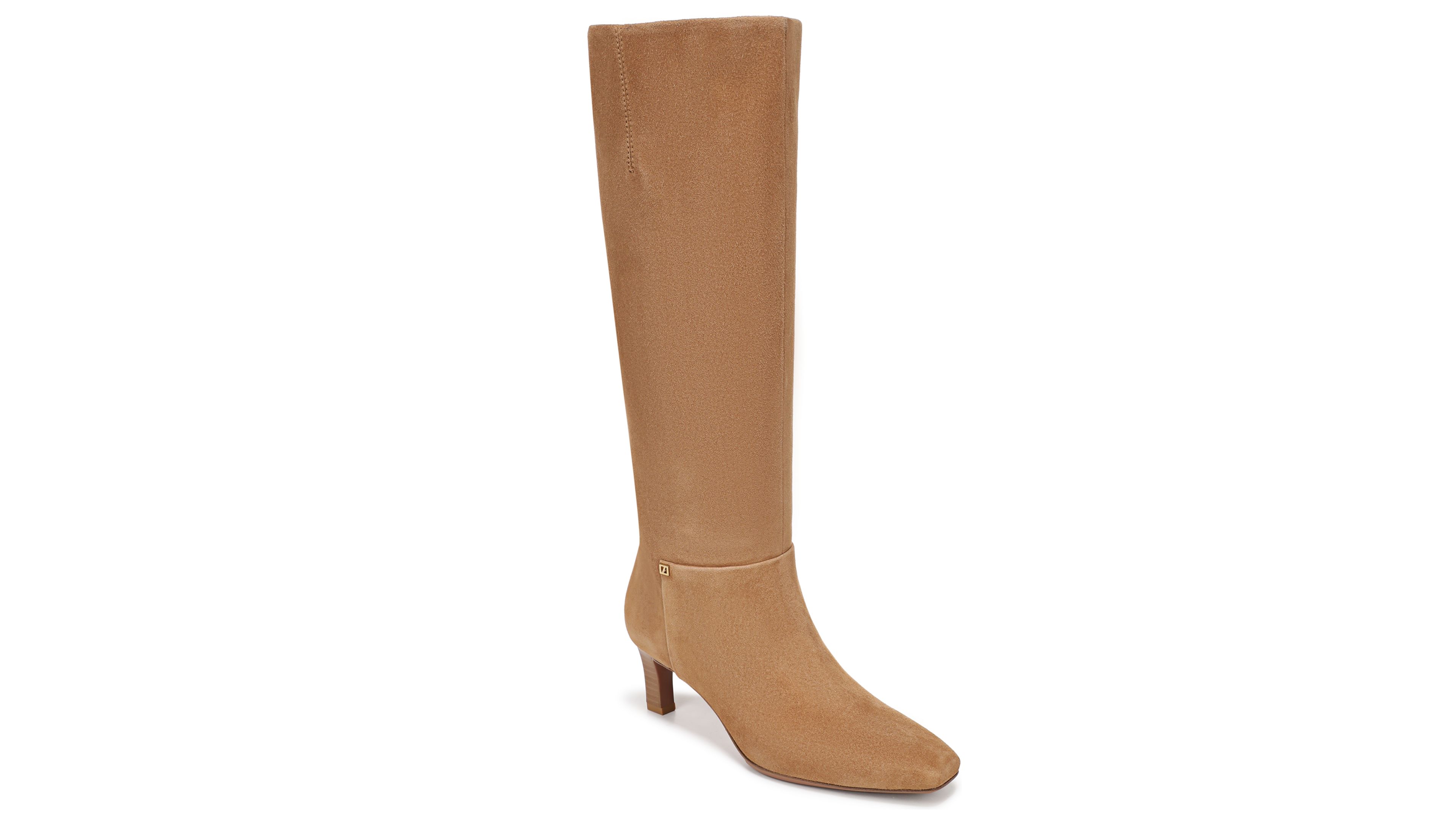 Franco Sarto Womens Timmy Square Toe Zip Tall Boots Regular Wide Calf