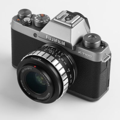 23mm f/1.4 Lens for Fujifilm X, Black/Silver