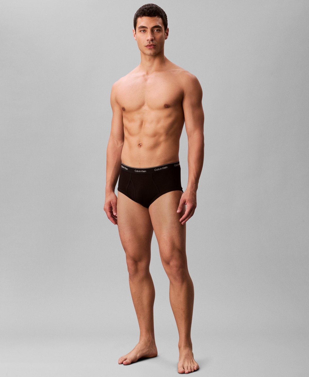 Calvin Klein Men's 3-pack Cotton Classics Briefs In Multi