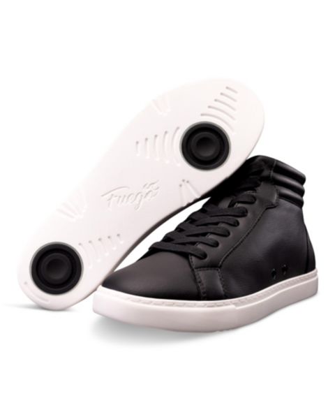 Женские кроссовки Fuego Black High-top, цвет: Чёрный