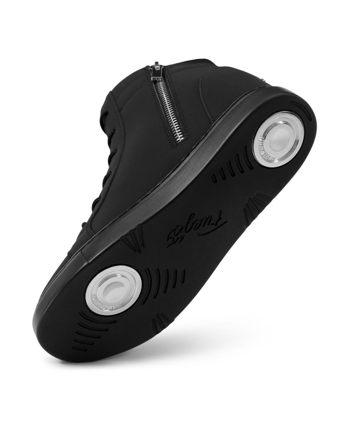 Fuego Kids All-black Wedge Sneaker