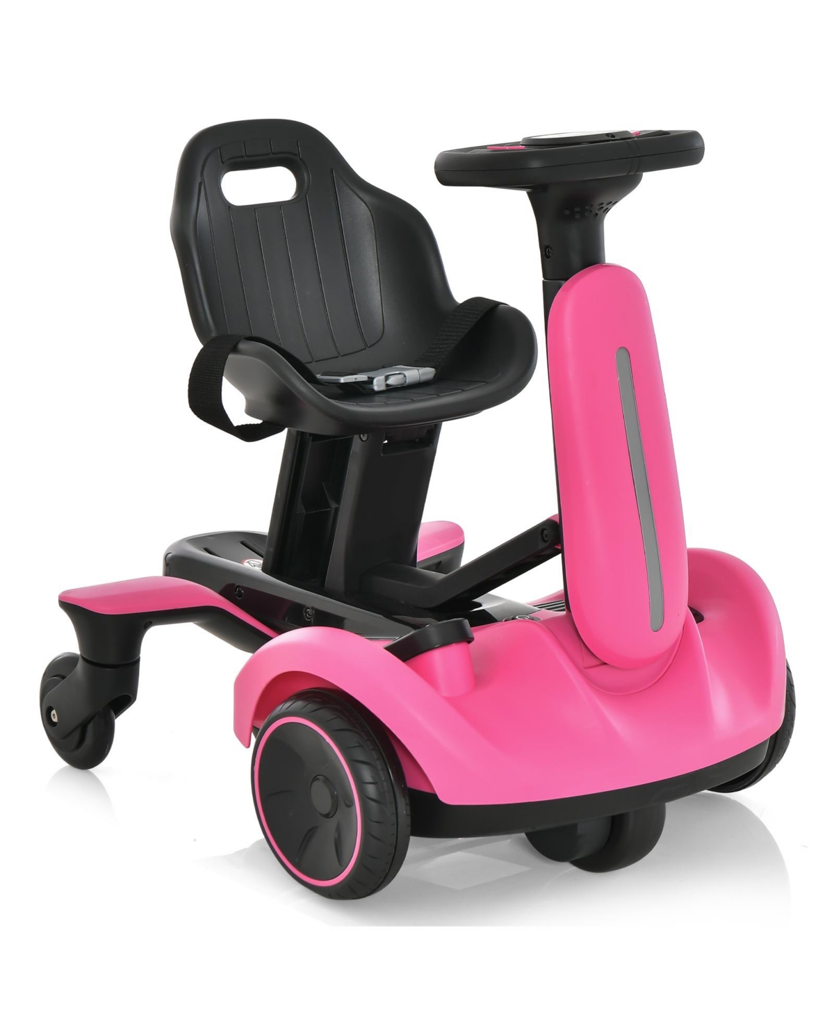 6V Kids Drift Car with 360° Spin, Adjustable Heights, and Music Function