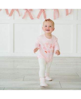Baby Girl's Red Glitter Bow Baby Headband
