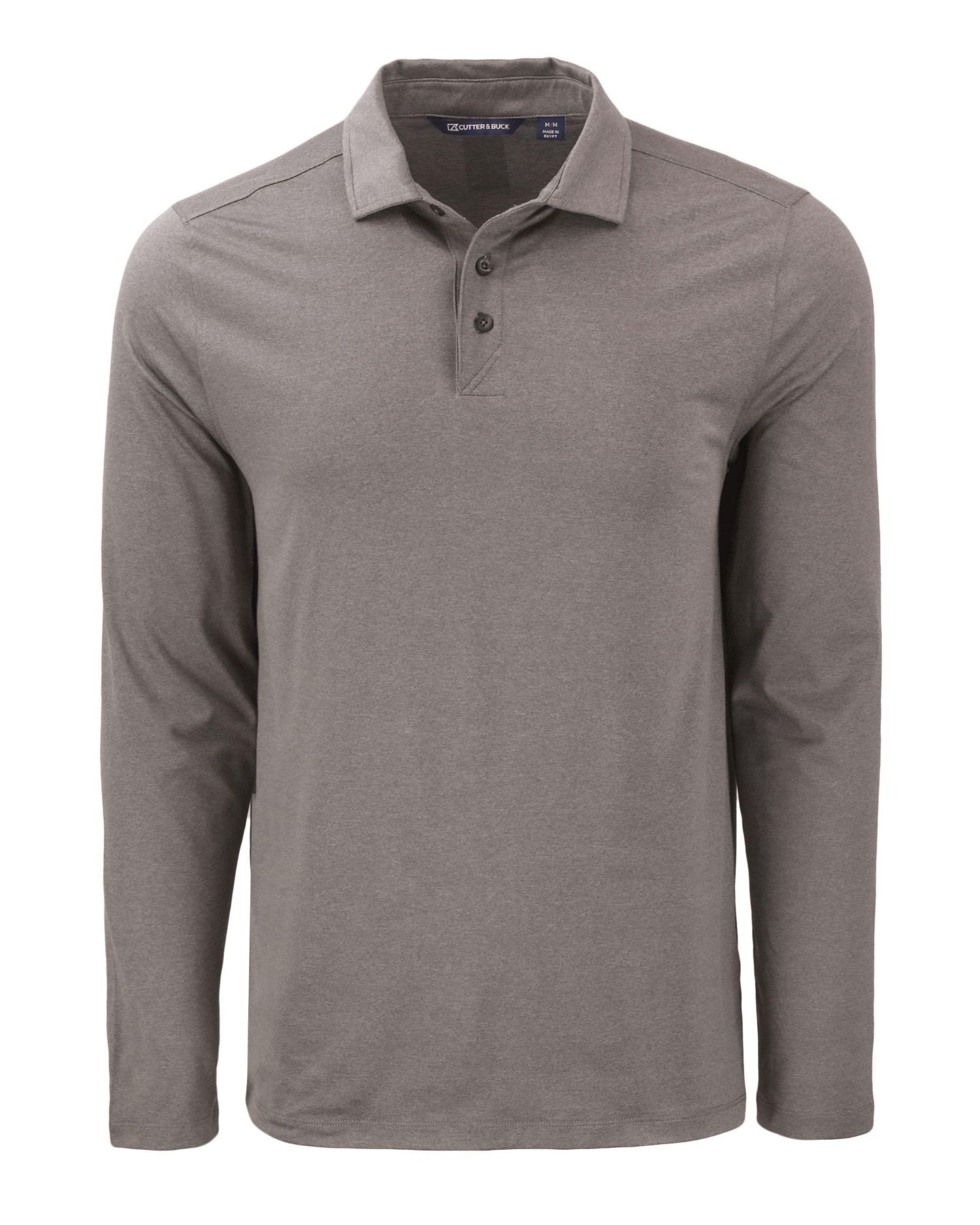 Men's Cutter and Buck Coastline Epic Comfort Recycled Long Sleeve Polo