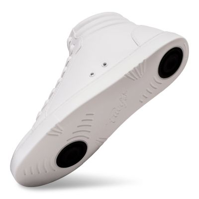 Men's White High-top Sneaker