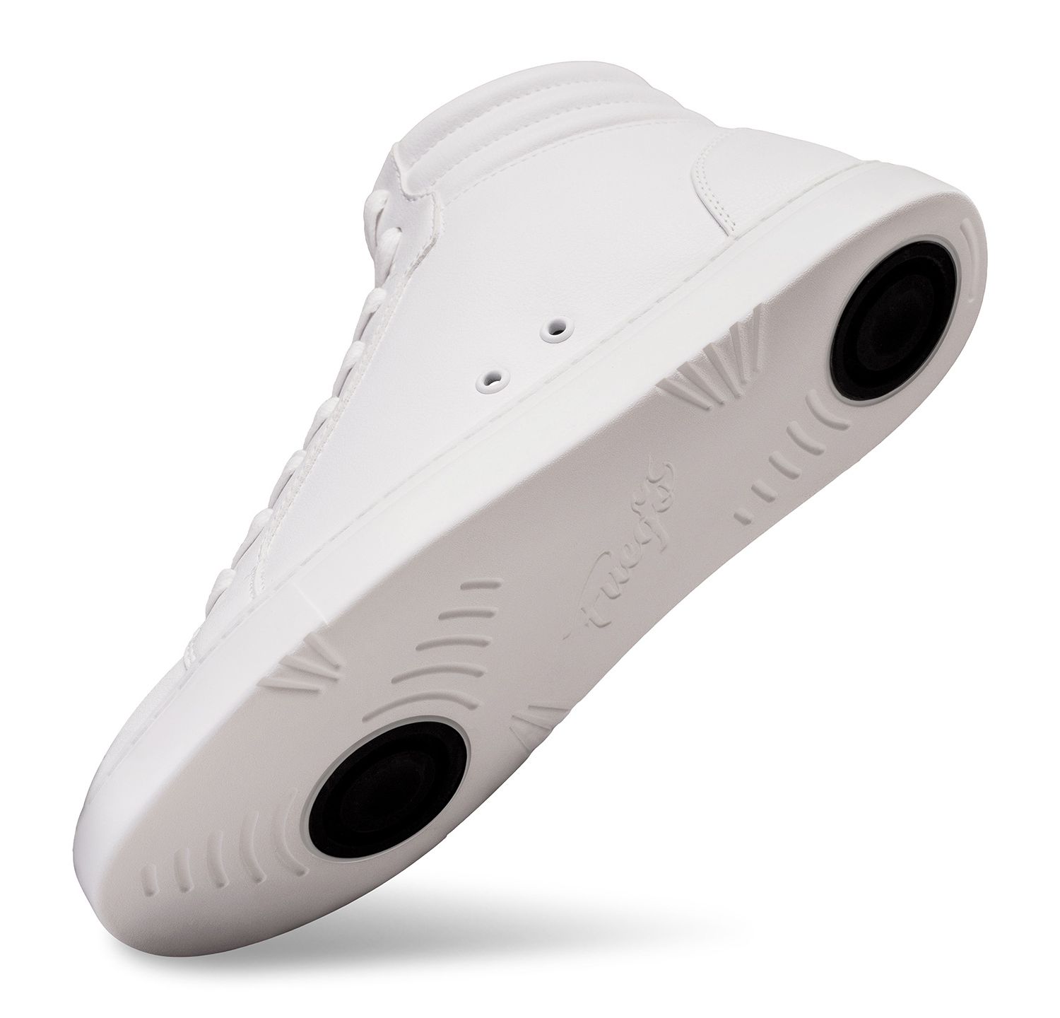 Men's White High-top Sneaker