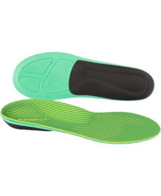 Men's Run Support High Arch (V2) Insoles - Trim-to-Fit Carbon Fiber Orthotic Shoe Inserts for Running Shoes - 13.5-15 Men